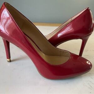 MICHAEL Michael Kors Glossy Red Heels